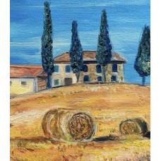 “Bright Sun of Tuscany” – Original Tuscan Landscape Painting, Oil on Canvas | Marina Stognieva “Bright Sun of Tuscany” – Original Tuscan Landscape Painting, Oil on Canvas | Marina Stognieva